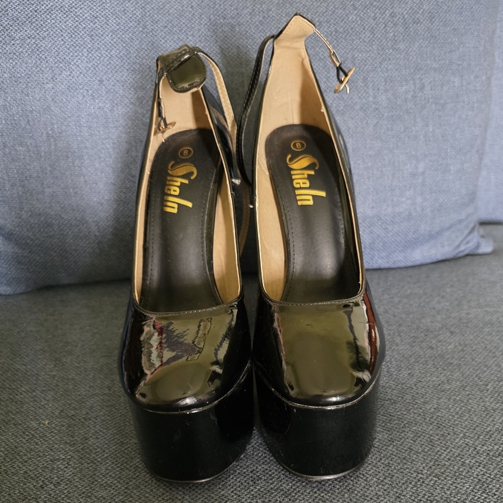 Black Platform Heels